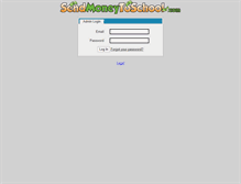 Tablet Screenshot of manage.sendmoneytoschool.com
